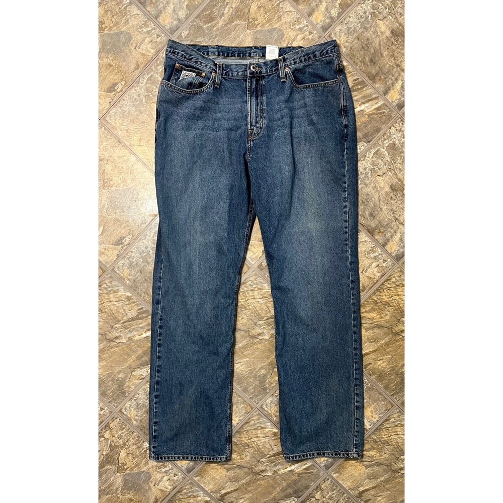 Cinch Jeans Mens 40x36 Blue Medium Wash Straight Leg Denim MB92834003